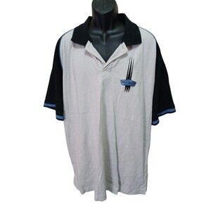 Harley Davidson Motorcycles Mens Polo Shirt Beige 100% Cotton Short Sleeve XL